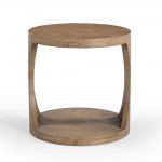 PARADIS SIDE TABLE ΚΑΡΥΔΙ ΑΝΟΙΧΤΟ 50x50x50cm c542167