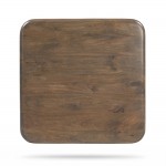 ROUTE SIDE TABLE ΚΑΡΥΔΙ ΣΚΟΥΡΟ 50x50x50cm c542169