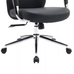 ΚΑΡΕΚΛΑ ΓΡΑΦΕΙΟΥ TEETER HM18355 01 ΜΑΥΡΟ PU ΔΕΡΜΑ--ΒΑΣΗ ΧΡΩΜΙΟΥ 67x66x121Υεκ c542225