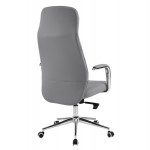 ΚΑΡΕΚΛΑ ΓΡΑΦΕΙΟΥ TEETER HM18355 10 ΓΚΡΙ PU ΔΕΡΜΑ--ΒΑΣΗ ΧΡΩΜΙΟΥ 67x66x121Υεκ c542227