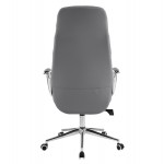 ΚΑΡΕΚΛΑ ΓΡΑΦΕΙΟΥ TEETER HM18355 10 ΓΚΡΙ PU ΔΕΡΜΑ--ΒΑΣΗ ΧΡΩΜΙΟΥ 67x66x121Υεκ c542227