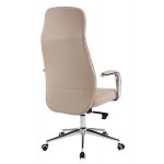 ΚΑΡΕΚΛΑ ΓΡΑΦΕΙΟΥ TEETER HM18355 02 ΜΠΕΖ PU ΔΕΡΜΑ--ΒΑΣΗ ΧΡΩΜΙΟΥ 67x66x121Υεκ c542228