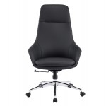 ΚΑΡΕΚΛΑ ΓΡΑΦΕΙΟΥ BEKKER HM18359 01 ΜΑΥΡΟ PU ΔΕΡΜΑ--ΒΑΣΗ ΧΡΩΜΙΟΥ 67x67x126Υεκ c542229