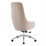 ΚΑΡΕΚΛΑ ΓΡΑΦΕΙΟΥ BEKKER HM18359 02 ΜΠΕΖ PU ΔΕΡΜΑ--ΒΑΣΗ ΧΡΩΜΙΟΥ 67x67x126Υεκ c542230