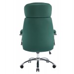 ΚΑΡΕΚΛΑ ΓΡΑΦΕΙΟΥ TOREN HM18357 07 ΠΡΑΣΙΝΟ PU ΔΕΡΜΑ--ΒΑΣΗ ΧΡΩΜΙΟΥ 66x74x128Υεκ c542233