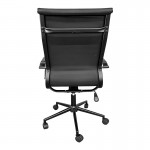 Καρέκλα γραφείου διευθυντή Valter pakoworld pu μαύρο 55 5x58x108εκ c542276