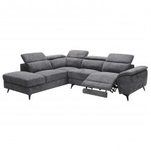 ΚΑΝΑΠΕΣ ΑΡΙΣΤΕΡΗ ΓΩΝΙΑ-ΑΝΑΚΛΙΣΗ ΑΠΟΘ ΧΩΡΟΣ-RESTRO HM3339 01L ΓΚΡΙ ΥΦΑΣΜΑ 284x224x76Υεκ c542287