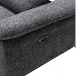 ΚΑΝΑΠΕΣ ΑΡΙΣΤΕΡΗ ΓΩΝΙΑ-ΑΝΑΚΛΙΣΗ ΑΠΟΘ ΧΩΡΟΣ-RESTRO HM3339 01L ΓΚΡΙ ΥΦΑΣΜΑ 284x224x76Υεκ c542287