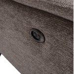 ΚΑΝΑΠΕΣ ΔΕΞΙΑ ΓΩΝΙΑ-ΑΝΑΚΛΙΣΗ ΑΠΟΘ ΧΩΡΟΣ-RESTRO HM3339 02R ΜΠΕΖ ΥΦΑΣΜΑ 284x224x76Υ c542288