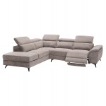 ΚΑΝΑΠΕΣ ΑΡΙΣΤΕΡΗ ΓΩΝΙΑ-ΑΝΑΚΛΙΣΗ ΑΠΟΘ ΧΩΡΟΣ-RESTRO HM3339 02L ΜΠΕΖ ΥΦΑΣΜΑ 284x224x76Υεκ c542289