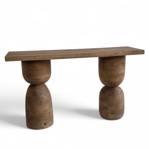 FIGURE ΚΟΝΣΟΛΑ ΚΑΡΥΔΙ ΑΝΟΙΧΤΟ 130x40x74cm c542294