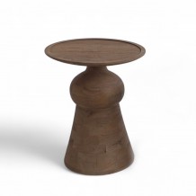 FIGURE SIDE TABLE ΚΑΡΥΔΙ ΑΝΟΙΧΤΟ 45x45x55cm c542295