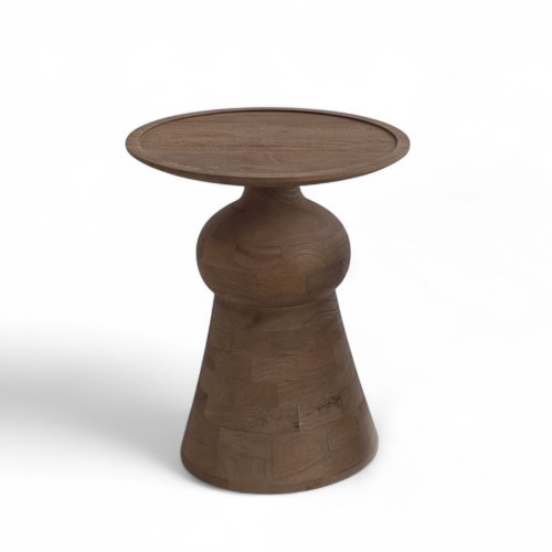 FIGURE SIDE TABLE ΚΑΡΥΔΙ ΑΝΟΙΧΤΟ 45x45x55cm c542295