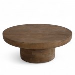 FIGURE COFFEE TABLE ΚΑΡΥΔΙ ΑΝΟΙΧΤΟ 90x90x35cm c542297
