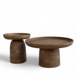 FORMAS SIDE TABLE ΚΑΡΥΔΙ ΑΝΟΙΧΤΟ 44x44x47cm c542302