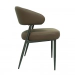 CROI ΚΑΡΕΚΛΑ ΚΑΦΕ ΜΑΥΡΟ 59x54x78cm SET 2τμχ c542316