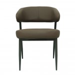 CROI ΚΑΡΕΚΛΑ ΚΑΦΕ ΜΑΥΡΟ 59x54x78cm SET 2τμχ c542316