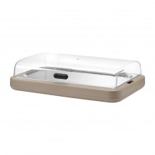 UNIQ ΨΥΧΩΜΕΝΗ ΒΙΤΡΙΝΑ GN1 1 ΜΠΕΖ 59 3x38 9x14 7CM HENDI c542332