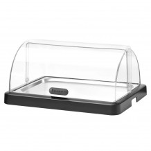 UNIQ ΒΙΤΡΙΝΑ ΨΥΧΟΜΕΝΗ ROLL TOP ABS ΜΑΥΡΗ HENDI c542333
