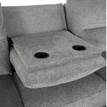 ΚΑΝΑΠΕΣ ΔΕΞΙΑ ΓΩΝΙΑ SYNTHIA HM3308 03R ΑΝΑΚΛΙΣΗ ΑΠΟΘ ΧΩΡΟΣ--ΓΚΡΙ 246x159x97Υεκ c542357