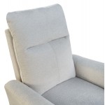 ΠΟΛΥΘΡΟΝΑ RELAX ΜΕ ΗΛΕΚΤΡΙΚΗ ΑΝΑΚΛΙΣΗ SYNTHIA HM3309 01 ΜΠΕΖ ΥΦΑΣΜΑ 75x87x102Yεκ c542358