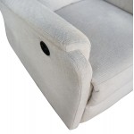 ΠΟΛΥΘΡΟΝΑ RELAX ΜΕ ΗΛΕΚΤΡΙΚΗ ΑΝΑΚΛΙΣΗ SYNTHIA HM3309 01 ΜΠΕΖ ΥΦΑΣΜΑ 75x87x102Yεκ c542358