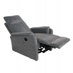 ΠΟΛΥΘΡΟΝΑ RELAX ΜΕ ΗΛΕΚΤΡΙΚΗ ΑΝΑΚΛΙΣΗ SYNTHIA HM3309 03 ΓΚΡΙ ΥΦΑΣΜΑ 75x87x102Yεκ c542359