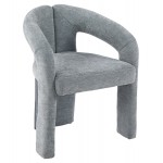 ΠΟΛΥΘΡΟΝΑ ΤΡΑΠΕΖΑΡΙΑΣ NEZA HM18362 01 ΑΝΟΙΧΤΟ ΓΚΡΙ ΥΦΑΣΜΑ 64x60x76 5Υεκ SET 2τμχ c542364