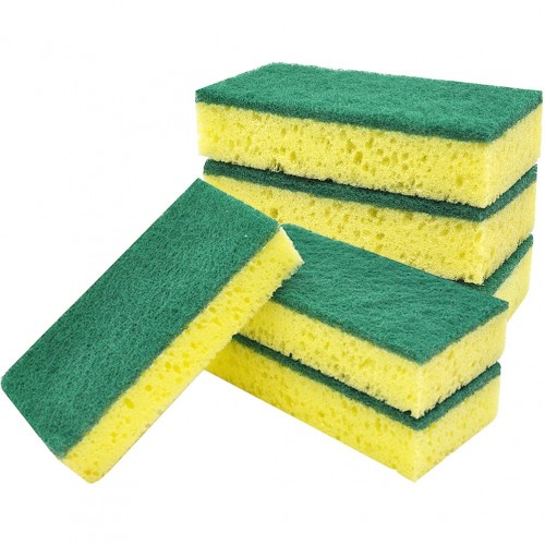 Σφουγγαράκια Κουζίνας Πακέτο 6τμχ με Fibra Super 12 5x8x2 8cm Σετ 5 c542370