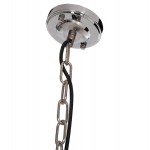 ΦΩΤΙΣΤΙΚΟ ΟΡΟΦΗΣ ΚΡΕΜΑΣΤΟ JAYLEN HM4703 03S FIBER CEMENT ΓΚΡΙ 44x39x30Υεκ c542413