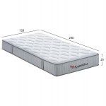 ΣΤΡΩΜΑ ΗΜΙΔΙΠΛΟ HYPNOTTICA HM748 02 POCKET SPRINGS--ΛΕΥΚΟ 120x200x25Υεκ c542417
