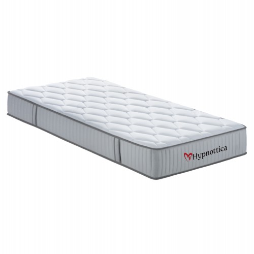 ΣΤΡΩΜΑ ΜΟΝΟ HYPNOTTICA HM748 01 POCKET SPRINGS--ΛΕΥΚΟ 90x190x25Υεκ c542418
