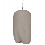 ΦΩΤΙΣΤΙΚΟ ΟΡΟΦΗΣ ΚΡΕΜΑΣΤΟ LOGKY HM4704 03L--FIBER CEMENT ΓΚΡΙ 35x35x67Υεκ c542425