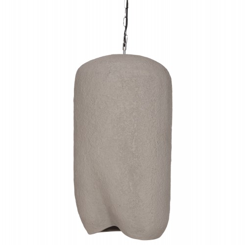 ΦΩΤΙΣΤΙΚΟ ΟΡΟΦΗΣ ΚΡΕΜΑΣΤΟ LOGKY HM4704 03L--FIBER CEMENT ΓΚΡΙ 35x35x67Υεκ c542425