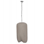 ΦΩΤΙΣΤΙΚΟ ΟΡΟΦΗΣ ΚΡΕΜΑΣΤΟ LOGKY HM4704 03L--FIBER CEMENT ΓΚΡΙ 35x35x67Υεκ c542425