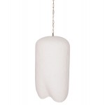 ΦΩΤΙΣΤΙΚΟ ΟΡΟΦΗΣ ΚΡΕΜΑΣΤΟ LOGKY HM4704 02L--FIBER CEMENT ΛΕΥΚΟ 35x35x67Υεκ c542426