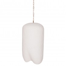 ΦΩΤΙΣΤΙΚΟ ΟΡΟΦΗΣ ΚΡΕΜΑΣΤΟ LOGKY HM4704 02L--FIBER CEMENT ΛΕΥΚΟ 35x35x67Υεκ c542426