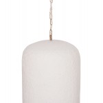 ΦΩΤΙΣΤΙΚΟ ΟΡΟΦΗΣ ΚΡΕΜΑΣΤΟ LOGKY HM4704 02L--FIBER CEMENT ΛΕΥΚΟ 35x35x67Υεκ c542426