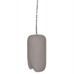 ΦΩΤΙΣΤΙΚΟ ΟΡΟΦΗΣ ΚΡΕΜΑΣΤΟ LOGKY HM4704 03S--FIBER CEMENT ΓΚΡΙ Φ24x47Υεκ c542427