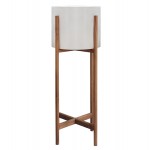 ΓΛΑΣΤΡΑ ΕΣΩΤ ΧΩΡΟΥ RENTIL HM4684 02L FIBER CEMENT ΧΡΩΜΑ ΛΕΥΚΟ--ΒΑΣΗ TEAK Φ25x65Υεκ c542452