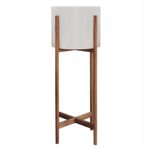 ΓΛΑΣΤΡΑ ΕΣΩΤ ΧΩΡΟΥ RENTIL HM4684 02L FIBER CEMENT ΧΡΩΜΑ ΛΕΥΚΟ--ΒΑΣΗ TEAK Φ25x65Υεκ c542452