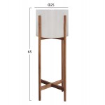 ΓΛΑΣΤΡΑ ΕΣΩΤ ΧΩΡΟΥ RENTIL HM4684 02L FIBER CEMENT ΧΡΩΜΑ ΛΕΥΚΟ--ΒΑΣΗ TEAK Φ25x65Υεκ c542452