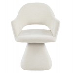 ΠΟΛΥΘΡΟΝΑ ΤΡΑΠΕΖΑΡΙΑΣ ΠΕΡΙΣΤΡΕΦΟΜΕΝΗ SIMA HM18360 02 ΕΚΡΟΥ ΥΦΑΣΜΑ 64x61x84 5Υεκ SET 2τμχ c542456