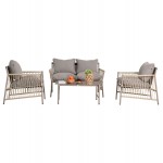 ΣΕΤ ΣΑΛΟΝΙ ΕΞ ΧΩΡΟΥ 4 ΘΕΣΕΩΝ DEANDRA HM6507 02 ΣΑΜΠΑΝΙ ΜΕΤΑΛΛΟ--ΓΚΡΙ ΜΑΞΙΛΑΡΙΑ c542459