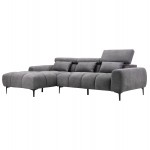 ΚΑΝΑΠΕΣ ΑΡΙΣΤΕΡΗ ΓΩΝΙΑ DIVYA HM3267 12L ΓΚΡΙ ΥΦΑΣΜΑ 264x175x99Υεκ c542474