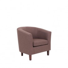 BOGA Πολυθρόνα Ύφασμα Καφέ c54248