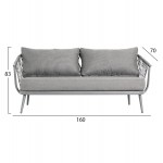 ΣΕΤ ΣΑΛΟΝΙ ΕΞ ΧΩΡΟΥ 4 ΘΕΣΕΩΝ WILLA HM6505 01 ΑΛΟΥΜΙΝΙΟ-ΣΧΟΙΝΙ-ΜΑΞΙΛΑΡΙΑ ΣΕ ΓΚΡΙ c542635