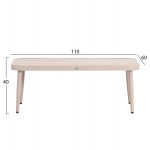 ΣΕΤ ΣΑΛΟΝΙ ΕΞ ΧΩΡΟΥ 4 ΘΕΣΕΩΝ WILLA HM6505 02 ΑΛΟΥΜΙΝΙΟ-ΣΧΟΙΝΙ ΜΠΕΖ--ΜΑΞΙΛΑΡΙΑ ΓΚΡΙ c542636