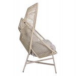 ΠΟΛΥΘΡΟΝΑ-ΦΩΛΙΑ RULER HM6506 02 ΜΟΚΑ ΜΕΤΑΛΛΟ-P E RATTAN--ΓΚΡΙ ΜΑΞΙΛΑΡΙΑ 90x85x149Υεκ c542638