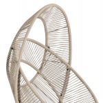 ΠΟΛΥΘΡΟΝΑ-ΦΩΛΙΑ RULER HM6506 02 ΜΟΚΑ ΜΕΤΑΛΛΟ-P E RATTAN--ΓΚΡΙ ΜΑΞΙΛΑΡΙΑ 90x85x149Υεκ c542638